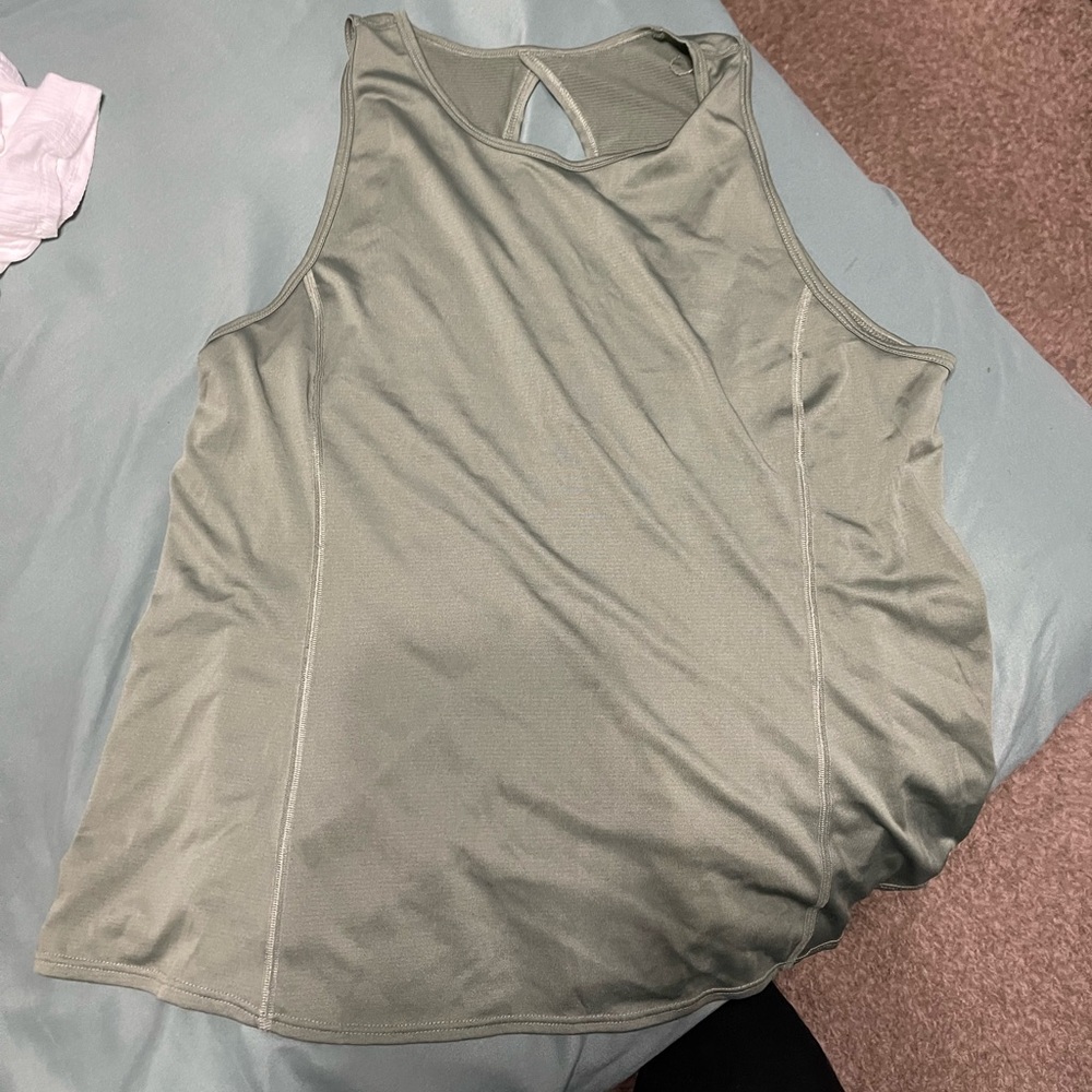cute green workout top